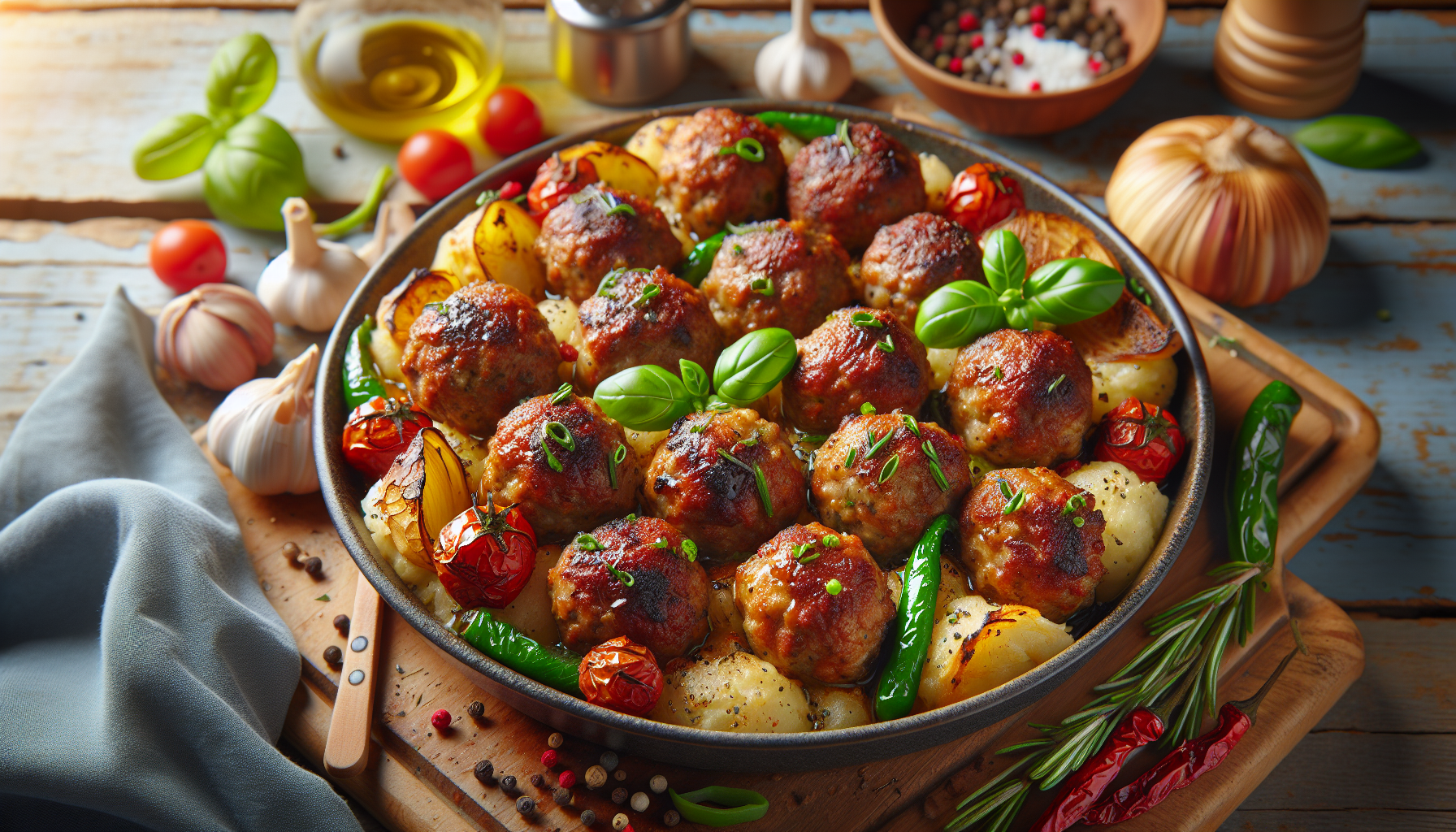 polpette di carne al forno